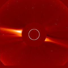 Image of solar wind