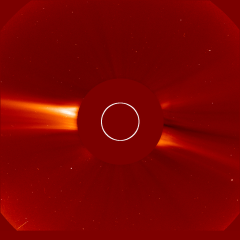 Image of solar wind