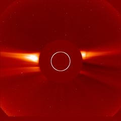 Image of solar wind