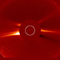 Image of solar wind