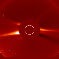 Image of solar wind