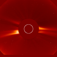 Image of solar wind