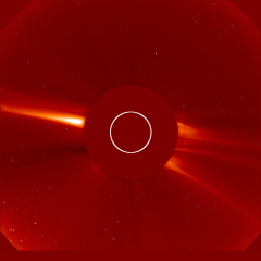 Image of solar wind