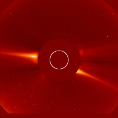 Image of solar wind