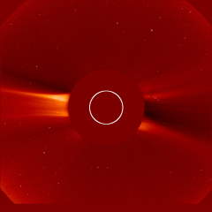 Image of solar wind