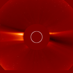 Image of solar wind