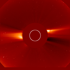 Image of solar wind