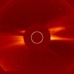 Image of solar wind