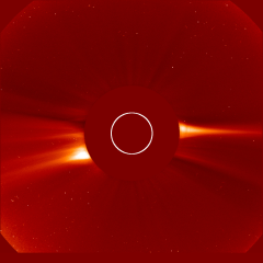 Image of solar wind