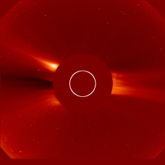 Image of solar wind