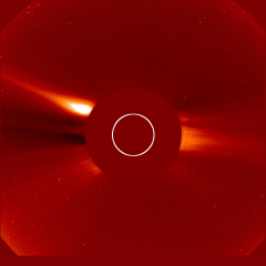 Image of solar wind