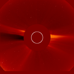 Image of solar wind