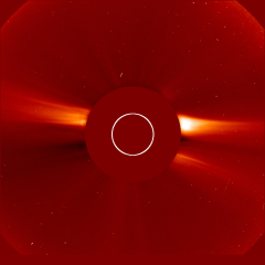 Image of solar wind