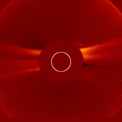 Image of solar wind