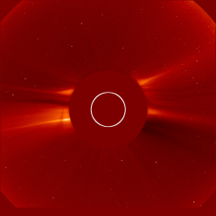 Image of solar wind