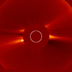 Image of solar wind