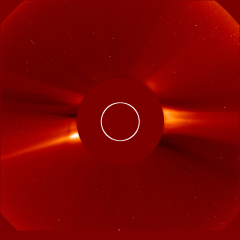 Image of solar wind