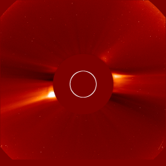 Image of solar wind