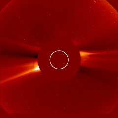 Image of solar wind