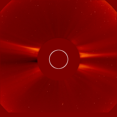 Image of solar wind