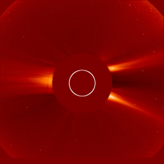 Image of solar wind