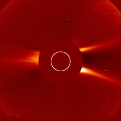 Image of solar wind