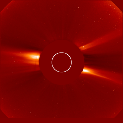 Image of solar wind