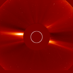 Image of solar wind