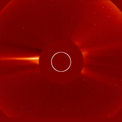 Image of solar wind