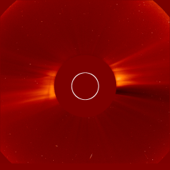 Image of solar wind