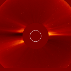 Image of solar wind