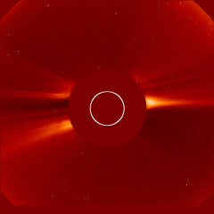 Image of solar wind