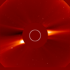 Image of solar wind