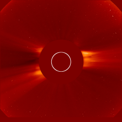 Image of solar wind