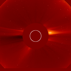 Image of solar wind