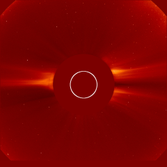 Image of solar wind