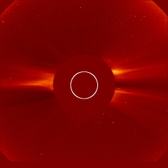 Image of solar wind