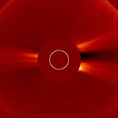 Image of solar wind