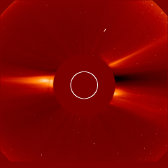 Image of solar wind