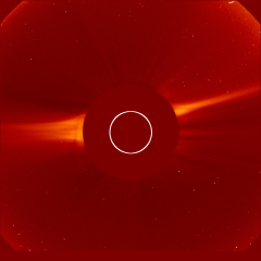 Image of solar wind