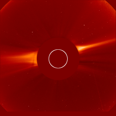 Image of solar wind