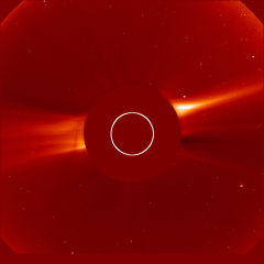 Image of solar wind