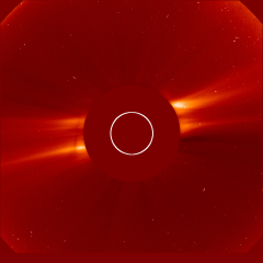 Image of solar wind