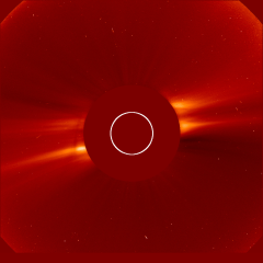 Image of solar wind