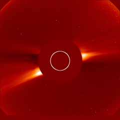 Image of solar wind