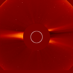 Image of solar wind