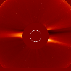 Image of solar wind