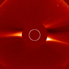 Image of solar wind