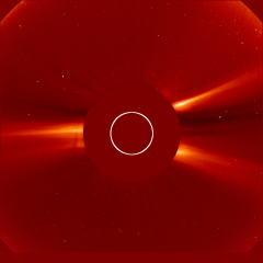 Image of solar wind