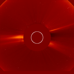 Image of solar wind